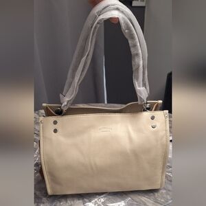 American Lesther Co. Lennex Satchel, Taupe Multi, NWT